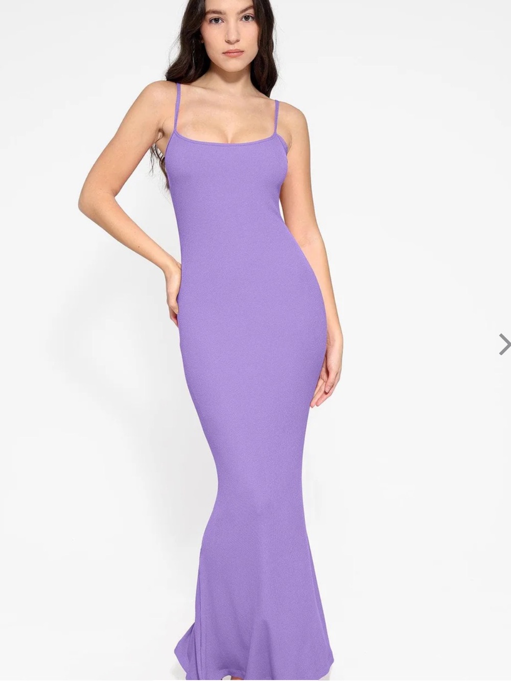 Shapewear Modal Slimming Maxi Slip Dress  built in Shapewear